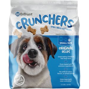 Blue Seal EnTrust Crunchers Original Crunchy Dog Treats, Small, 3.5-lb bag 