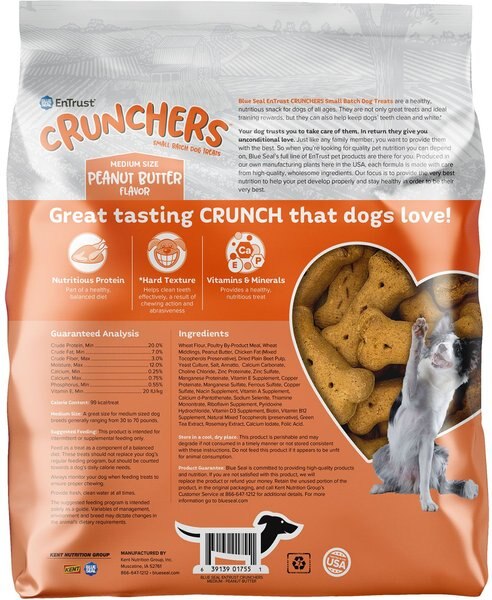 Sam's Yams CranApple Orange Crunchers Cookies Dog Treats