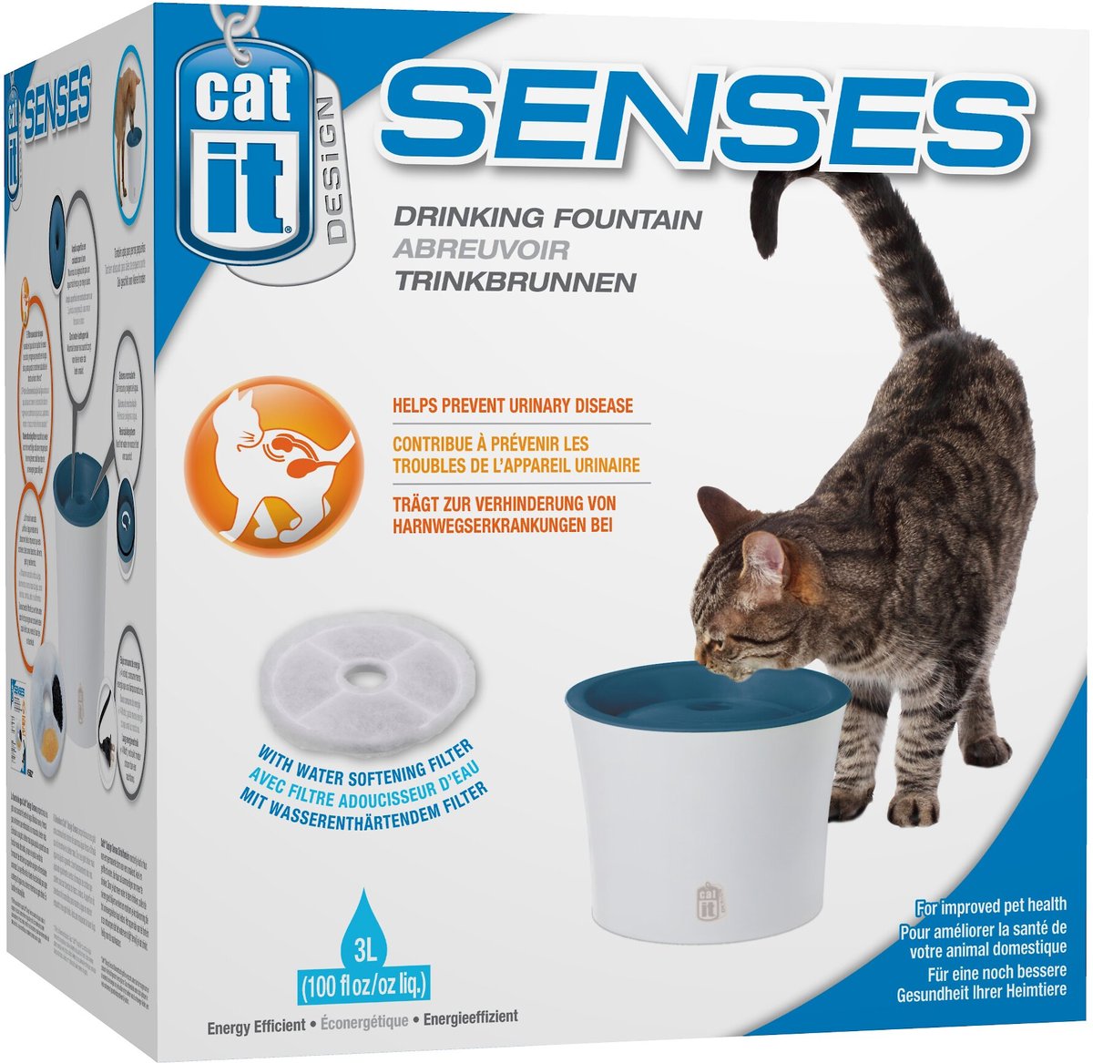 Catit design senses sales drinking fountain