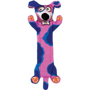 Fat Cat Incredible Strapping Flip-Flop Yankers Squeaky Dog Toy, Character Varies