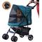 Show in main carousel: Pet Gear Happy trails No-Zip Pet Stroller, Emerald slide 3 of 8