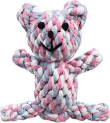 SunGrow Teddy Bear Dog & Small Pet Dental Chews Toy, 5-in