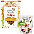Purina Beneful Simple Goodness with Farm-Raised Chicken Dry Food + Baked Delights Snackers with Apples, Carrots, Peas & Peanut Butter Dog Treats