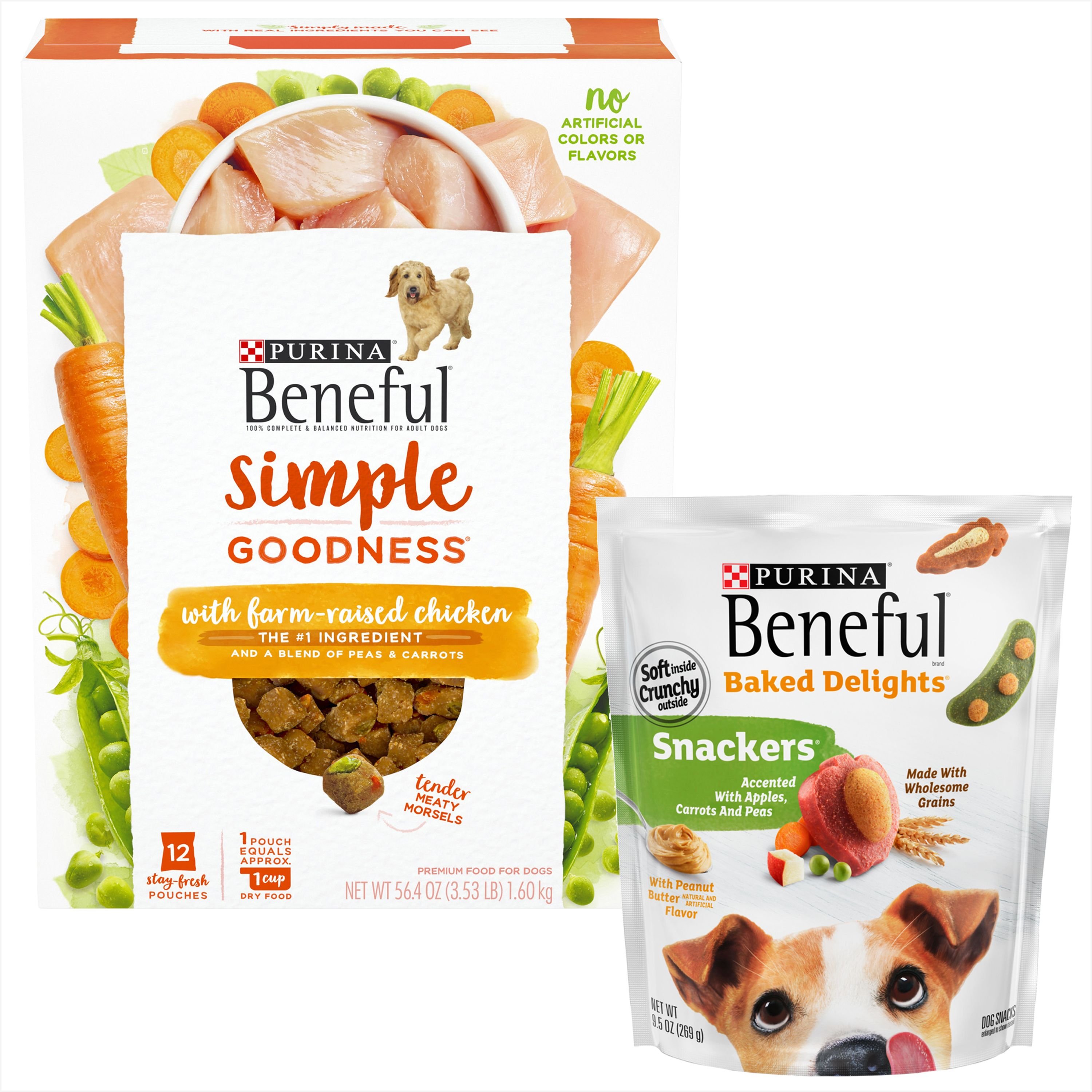 PURINA BENEFUL Simple Goodness with Farm Raised Chicken Dry Dog