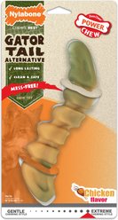 Nylabone Power Chew Gator Tail Alternative Chicken Flavor Dog Chew Toy, Large slide 1 of 9