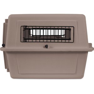 Petmate Ultra Vari Dog & Cat Kennel, Bleached Linen, 21 inches, up to 15-lbs