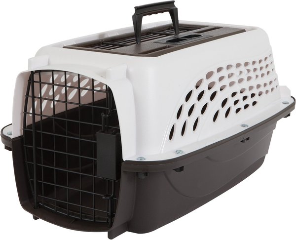 Petmate Two Door Top Load Dog & Cat Kennel, Small, White slide 1 of 11