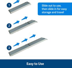 PetSafe Happy Ride Telescoping Dog Car Ramp, Regular slide 2 of 9
