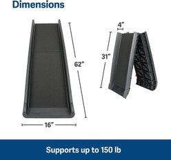 PetSafe Happy Ride Foldable Dog Car Ramp, 62-in slide 2 of 9
