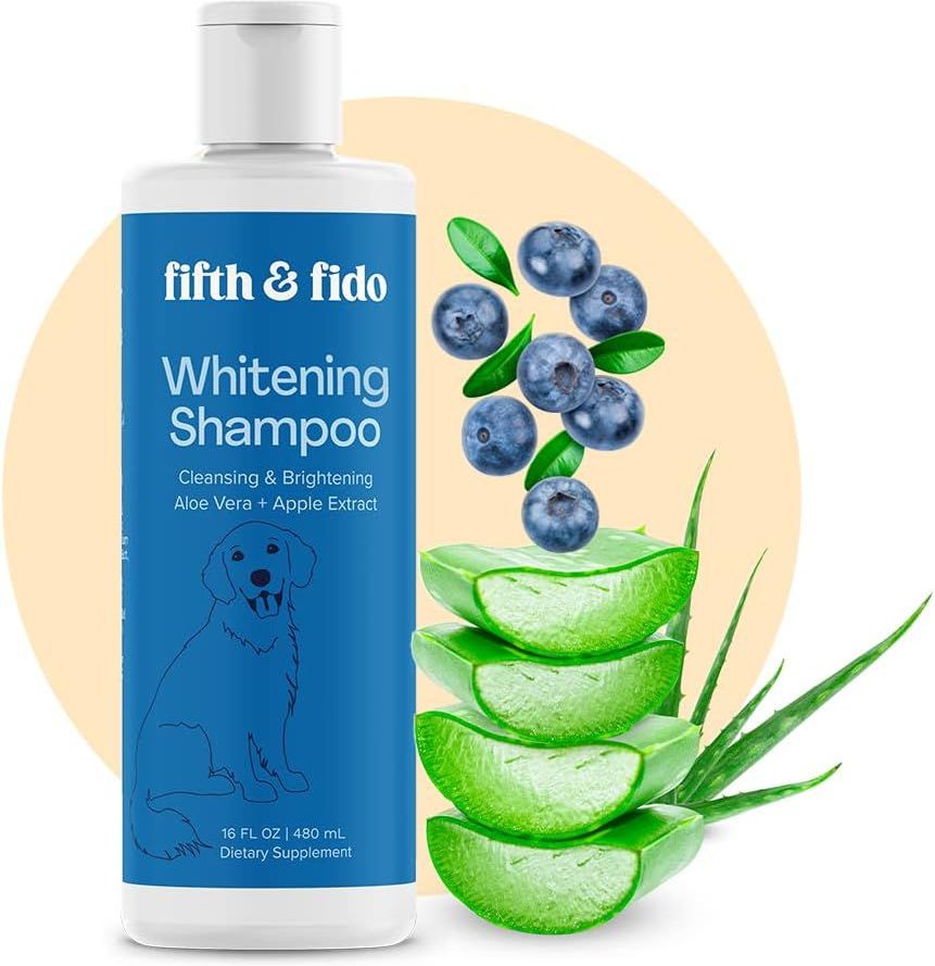 FIFTH AND FIDO Blueberry Dog Shampoo, 16oz bottle