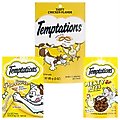 Variety Pack - Temptations Classic Tasty Chicken Soft & Crunchy Cat Treats, Creamy Puree & Meaty Bites