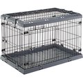 Ferplast Superior Hybrid ECO Dog Crate & Playpen, Gray, 36-in