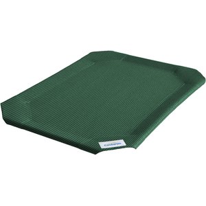 Coolaroo Replacement Cover for Steel-Framed Elevated Dog Bed, Brunswick Green, Large