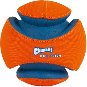 Chuckit! Kick Fetch Ball Dog Toy, Small