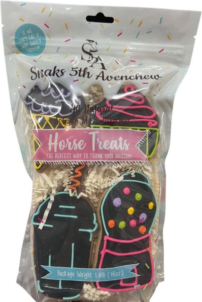 Snaks 5th Avenchew Neon Signs Horse Treats, 10-oz bag slide 1 of 2