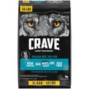 Crave High Protein White Fish & Salmon Adult Grain-Free Dry Dog Food, 30-lb bag