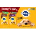 Pedigree Choice Cuts in Gravy Adult Variety Pack Dog Soft Wet Food, 3.5-oz pouches, 48 count