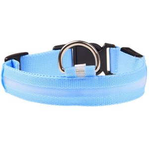 Petsonik Standard LED Dog Collar Blue Small