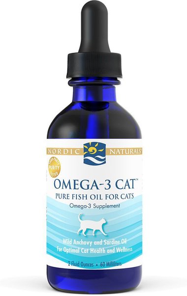 Nordic Naturals Omega-3 Cat Supplement, 2-oz bottle slide 1 of 6