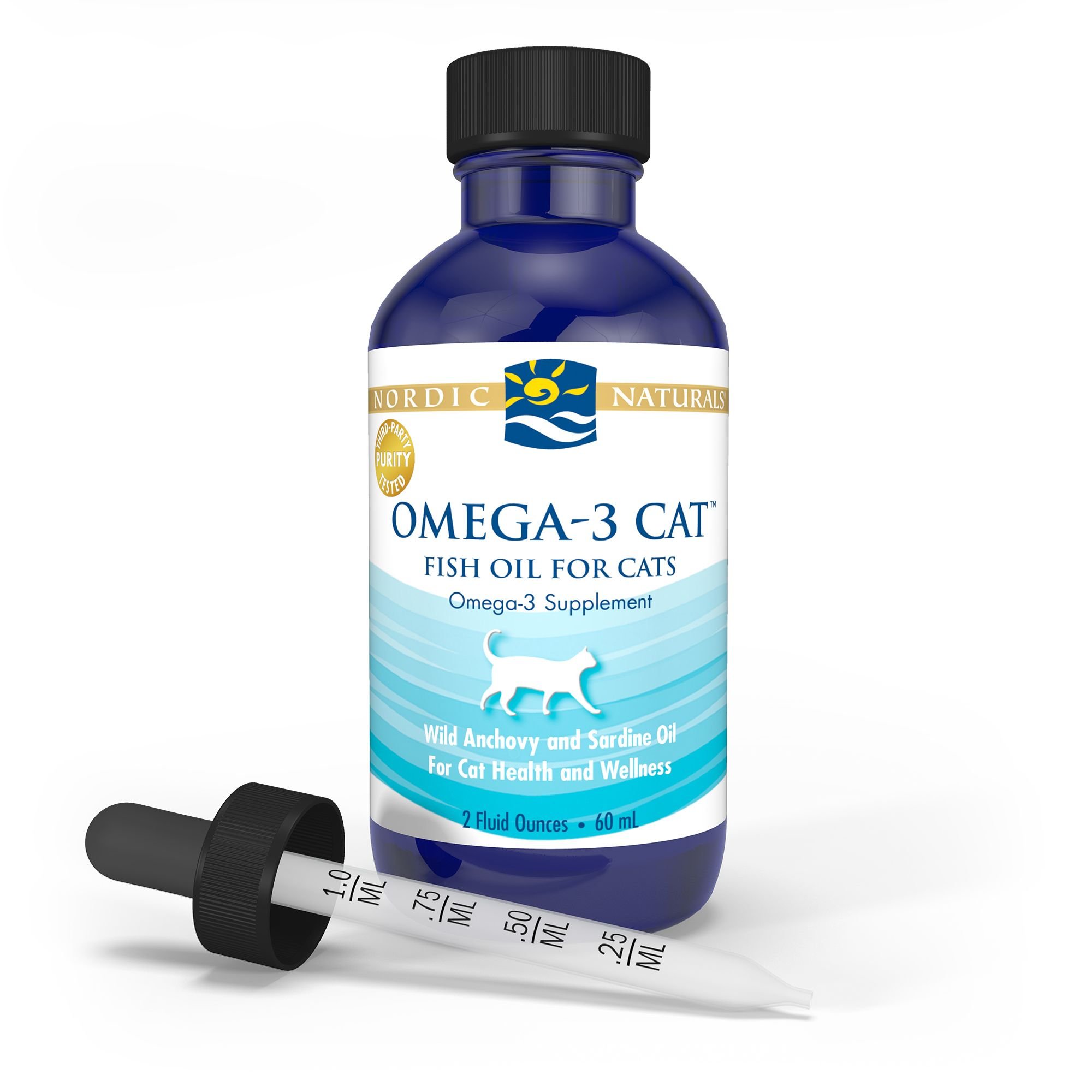NORDIC NATURALS Omega3 Cat Supplement, 2oz bottle Customer Questions