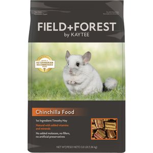Field+Forest by Kaytee Chinchilla Food, 3-lb bag