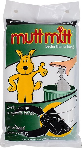 Mutt Mitt Dog Waste & Poop Pick Up Bag, 100 count slide 1 of 6