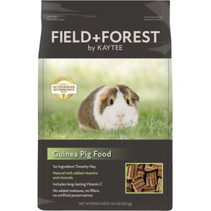 Field+Forest by Kaytee Guinea Pig Food, 4-lb bag