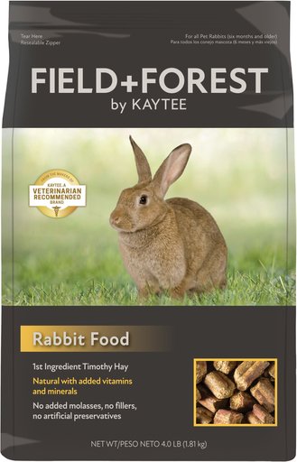 Field+Forest by Kaytee Rabbit Food, 4-lb bag