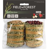 Field+Forest by Kaytee Mini Hay Bales Apple & Rose Small Pet Hay, 7-oz bag, 2 count