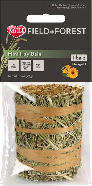Field+Forest by Kaytee Mini Hay Bales Marigold Small Pet Hay, 3.5-oz bag slide 1 of 10