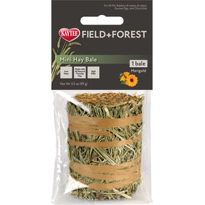 Field+Forest by Kaytee Mini Hay Bales Marigold Small Pet Hay, 3.5-oz bag