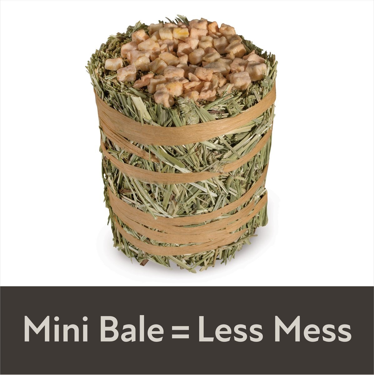 FIELD+FOREST BY KAYTEE Mini Hay Bales Apple Small Pet Hay, 3.5oz bag