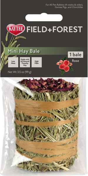 Kaytee Field and Forest Mini Hay Bale Marigold