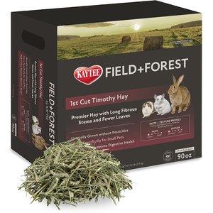 Field+Forest by Kaytee 1st Cut Timothy Small Pet Hay, 90-oz box