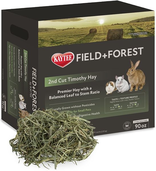 Field+Forest by Kaytee 2nd Cut Timothy Small Pet Hay, 90-oz box slide 1 of 12