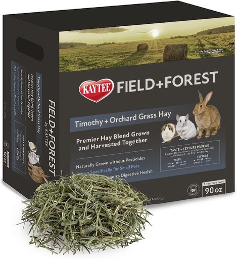 Field+Forest by Kaytee Timothy & Orchard Grass Small Pet Hay, 90-oz box