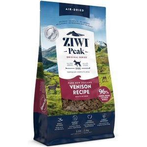 Ziwi Peak Venison Grain-Free Air-Dried Dog Food, 5.5-lb bag