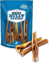 Best Bully Sticks 6-inch Cheeky Beef Flavored Dog Hard Chews, 5 count
