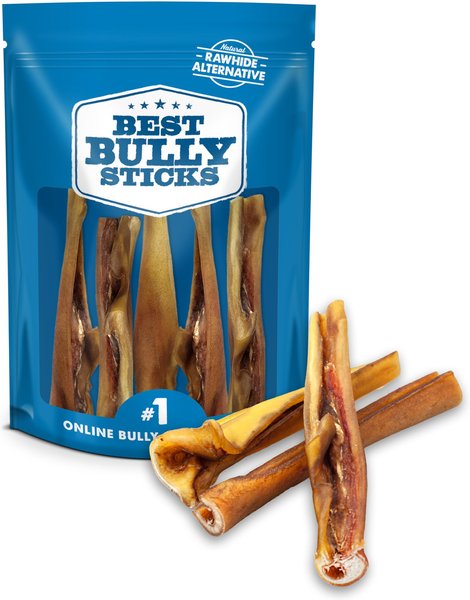 Best Bully Sticks 6-inch Cheeky Beef Flavored Dog Hard Chews, 5 count slide 1 of 7