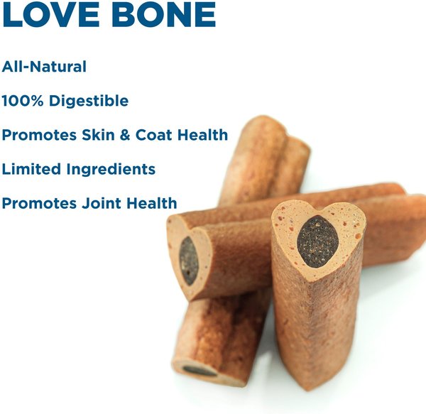 Best Bully Sticks Love Bone Chicken Flavored Chew Dog Treats