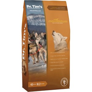 Dr. Tim's Highly Athletic Momentum Formula Dry Dog Food, 40-lb bag