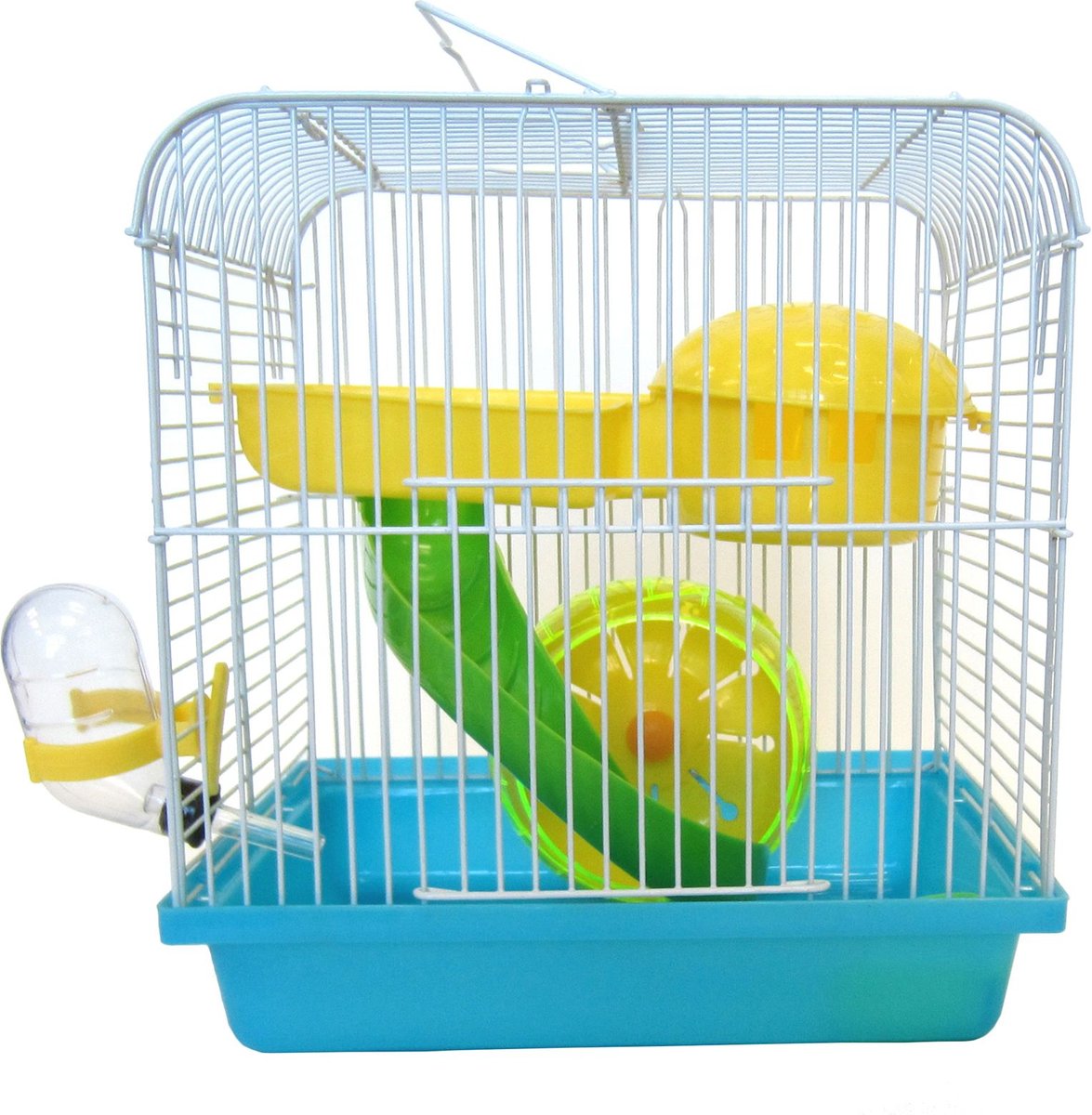 Hamster cage clearance blue