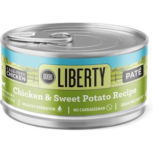 BIXBI Liberty Chicken Pate Recipe Grain Free Wet Cat Food 2.75 oz