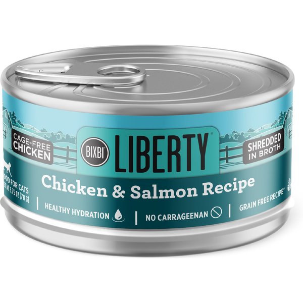 BIXBI Liberty Chicken Pate Recipe Grain Free Wet Cat Food 2.75 oz