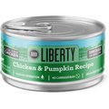 BIXBI Liberty Chicken & Pumpkin Recipe in Broth Grain-Free Wet Cat Food, 2.75-oz can, case of 24
