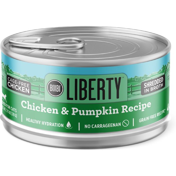 BIXBI Liberty Chicken Pate Recipe Grain Free Wet Cat Food 2.75