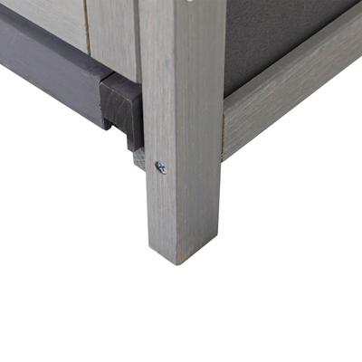 Show full view: Coziwow 2-Story Wooden Small Pet Cage, Grey slide 6 of 11