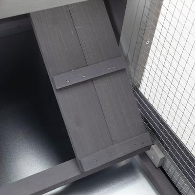 Show full view: Coziwow 2-Story Wooden Small Pet Cage, Grey slide 7 of 11