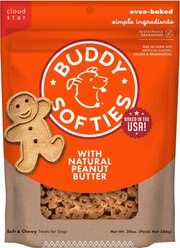 Buddy Biscuits Original Soft & Chewy with Peanut Butter Dog Treats, 20-oz bag