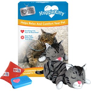 Pets Know Best HuggieKitty Cat Toy, Grey